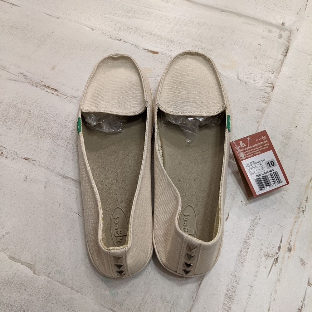 Women's SANUK Tailspin Cream Shoes